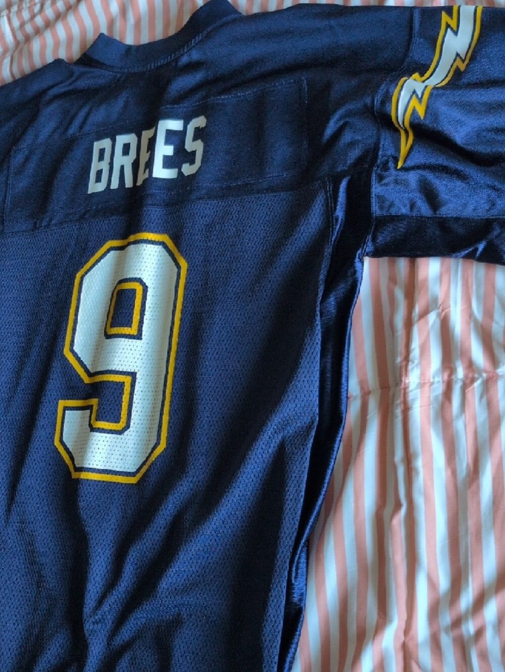 Reebok Navy NFL Equipment Football Jersey - Picture 2 of 6